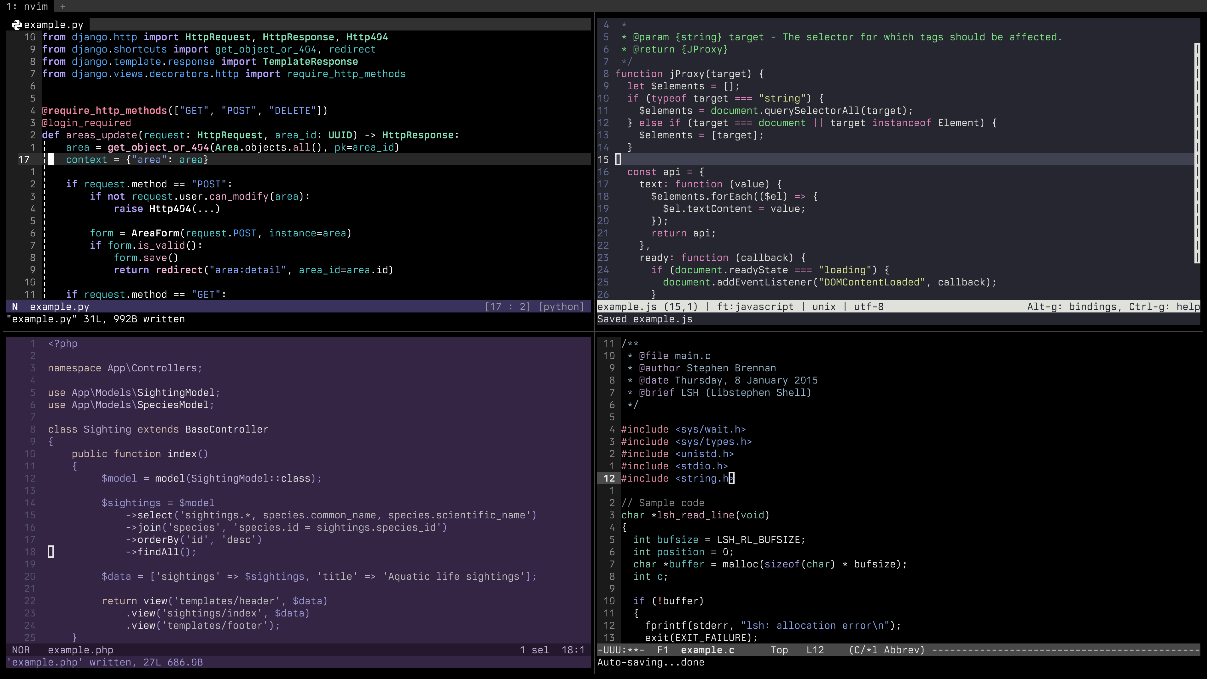 Berkeley Mono sample